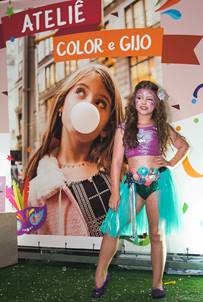 Color Girl assina fantasia de sereia da atriz Lorena Queiroz