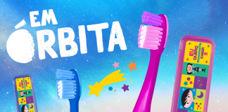 Nova versão da escova de dente O Show da Luna! e Dentalclean!