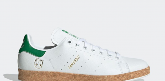 Adidas Originals e Baby Groot criam tênis com materiais reciclados