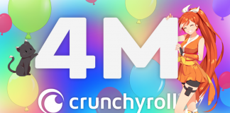 Crunchyroll ultrapassa 4 milhões de inscritos