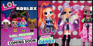 L.O.L Surprise! cria game dentro de Roblox