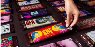 Hershey’s homenageia as mulheres em suas novas embalagens
