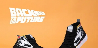 Marca faz tênis edição limitada de “Back to the Future”