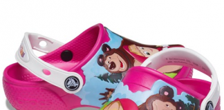 Crocs lança clog de Masha e o Urso