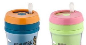 A linha de copos de treinamento da NUK ajudar a manter a hidratação de seu bebê em dia