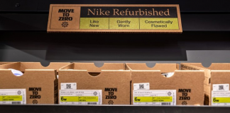 Nike lança programa sustentável em 15 lojas dos EUA