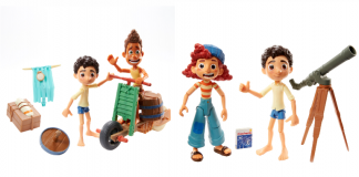 Mattel revela os primeiros bonecos de ação do filme “Luca”