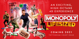 Hasbro revela os primeiros detalhes de Monopoly: Lifesized, uma atração de jogos que logo chegará a Londres