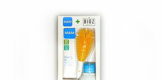 MAM Baby e BIOZ Green lançam kit para limpeza de mamadeiras