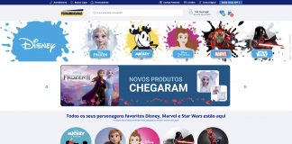 Pernambucanas lança Espaço Disney na loja online