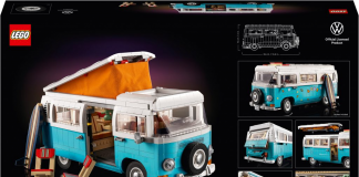 LEGO e Volkswagen lançam versão mais recente da LEGO VW T2 Camper Van
