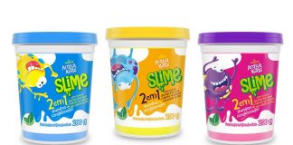 Nazca Cosméticos lança shampoo com textura de Slime que oferece cuidado e diversão para o banho das crianças