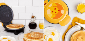 Marca lança máquina de waffle do Dragon Ball Z