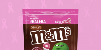 M&M’s lança edição especial para Outubro Rosa