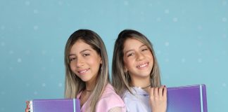 Caderno Inteligente lança coleção especial em parceria com canal “Planeta das Gêmeas”