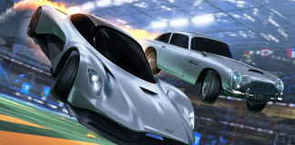 Aston Martin Valhalla de 007 acelera em Rocket League