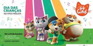 Diversão garantida: Shopping Pátio Paulista oferece atração ‘44 Gatos’ no mês das crianças