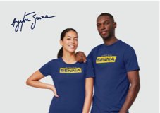 Produtos oficiais das marcas Senna e Ayrton Senna estarão disponíveis em mais de 139 países