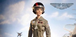 Mattel apresenta Barbie com tema do filme Top Gun