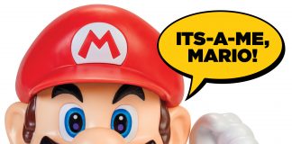 Boneco articulado Super Mario