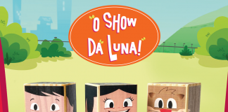 Novos Blocos de Madeira O Show da Luna!