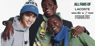 Snoopy e a turma do Charlie Brown chegam na coleção da Lacoste