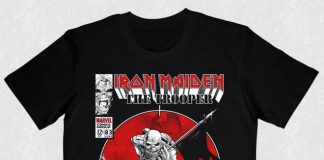 Iron Maiden e Marvel fecham parceria para coleção de roupas