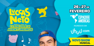 O MUSICAL “LUCCAS NETO E A ESCOLA DE AVENTUREIROS” ESTÁ DE VOLTA A SÃO PAULO