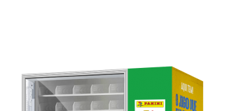 Panini lança vending machines de figurinhas