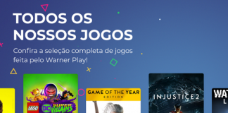 Warner Play, canal digital da Warner, inaugura primeira loja on-line com seleção exclusiva de produtos e ofertas em games e filmes