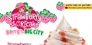 Pinkberry lança frozen yogurt da Moranguinho