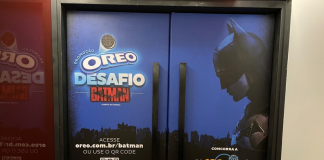Oreo personaliza cinemas brasileiros para sessões de The Batman