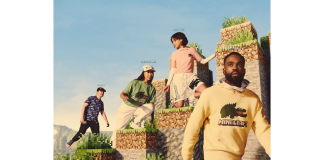 Lacoste e Minecraft lançam oficialmente uma coleção em parceria