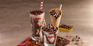 Bob’s lança linha de sobremesas feitas com NESCAU e topping de NESCAU Ball