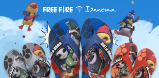 Ipanema lança chinelos de Free Fire