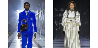 Gucci e Adidas juntas para uma coleção casual, mas refinada