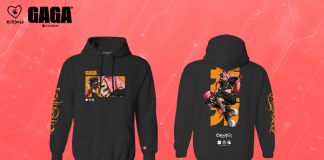 Nova collab de streetwear Crunchyroll Loves x Lady Gaga