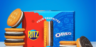 Ritz e Oreo se unem em mistura doce e salgada