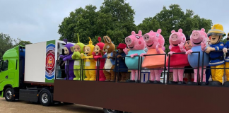 Personagens licenciados participam do Jubileu de Platina da rainha