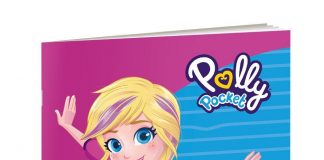 Polly Pocket lança livros interativos de colorir e desenhar