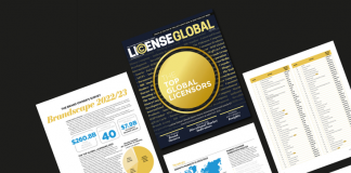 Confira o Relatório dos Principais Licenciadores Globais 2022