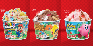 Cold Stone Creamery revela sorvete com temas da Nintendo