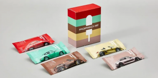 Porsche ganha coleção limitada de sorvetes inspirados em suas cores