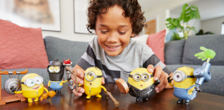 Novo filme dos Minions ganha linha de brinquedos colecionáveis