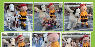 Snoopy e Charlie Brown marcaram presença no Aurraial B32, organizado pela Hype Dogs