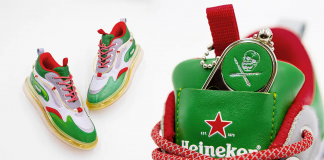 Heineken lança seu Heinekicks, um tênis que permite que os usuários ‘andem’ na cerveja