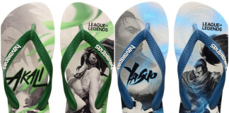 Havaianas lança coleção de League of Legends