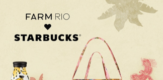 Coleção Starbucks® x FARM Rio leva cores vibrantes e energia do Rio para a Ásia