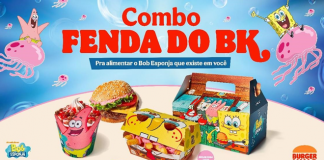 Combo Fenda do BK é novidade do Burger King com Bob Esponja