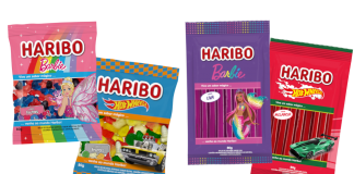 Licenciamento de Haribo com Barbie e Hot Wheels completa 1 ano com novidades